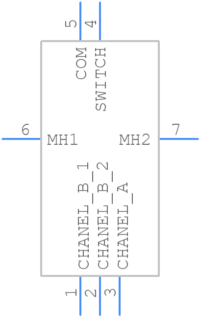 EVE-YPCAJ008B - Panasonic - PCB symbol