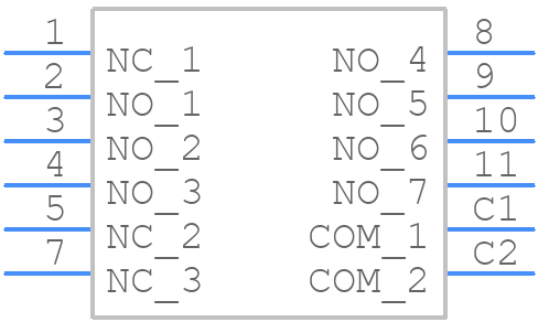 SRRM254700 - ALPS Electric - PCB symbol