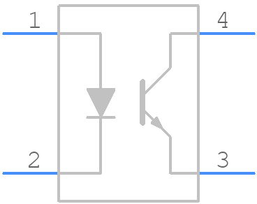 TPC817S1A RAG - Taiwan Semiconductor - PCB symbol