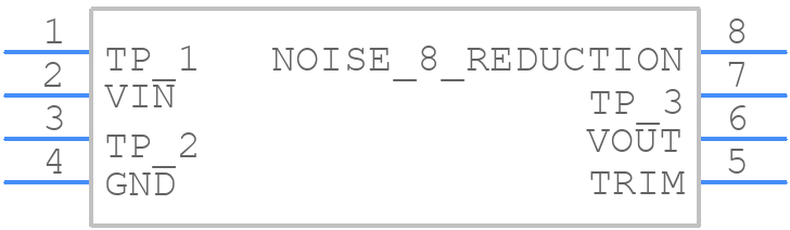 AD586LRZ-REEL7 - Analog Devices - PCB symbol