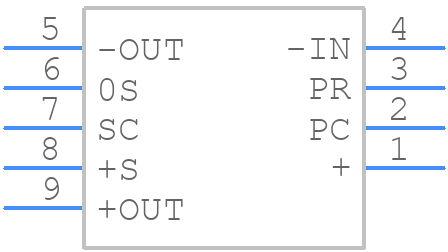 V28A24T200BG - VICOR - PCB symbol