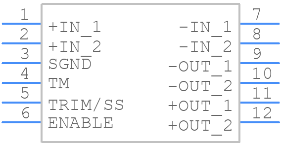 PI3106-00-HVMZ - VICOR - PCB symbol