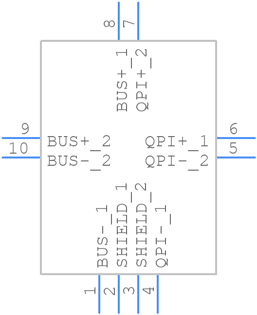 QPI-12LZ - VICOR - PCB symbol