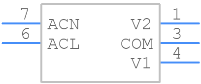 ECL15UD01-E - XP POWER - PCB symbol
