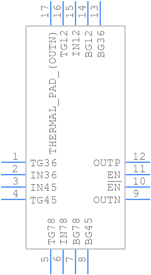 LT4321IUF#PBF - Analog Devices - PCB symbol