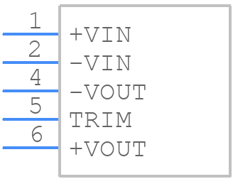 NMF2405SC - Murata Electronics - PCB symbol