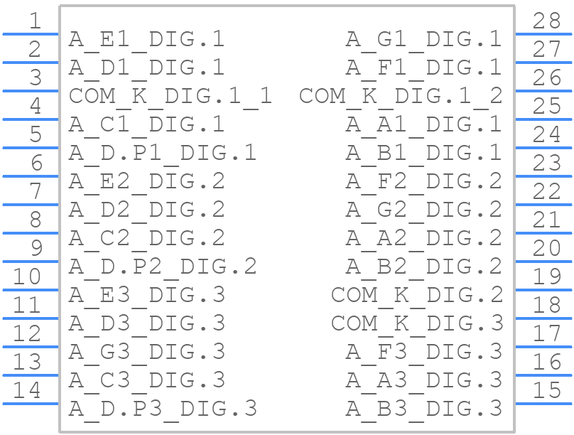 LB-603MP - ROHM Semiconductor - PCB symbol