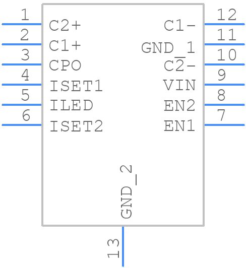 LTC3216EDE#PBF - Analog Devices - PCB symbol