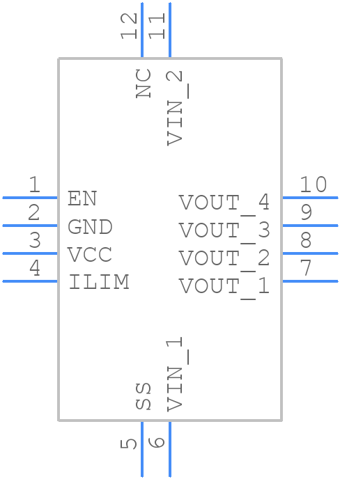 MP5077GG-Z - Monolithic Power Systems (MPS) - PCB symbol