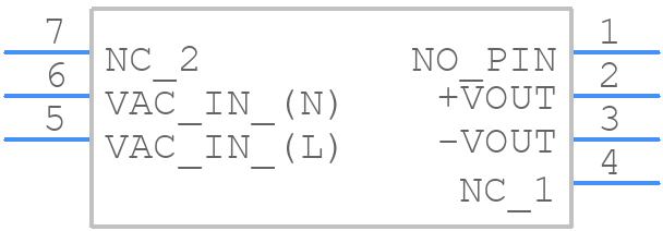 RAC04-12SC - RECOM Power - PCB symbol
