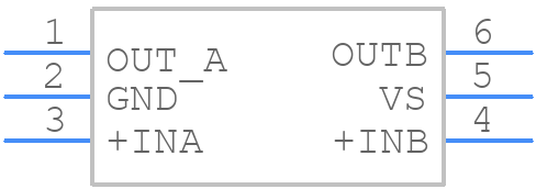 LT6700HVHS6-3#PBF - Analog Devices - PCB symbol