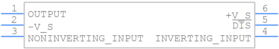 OPA695IDBVR - Texas Instruments - PCB symbol