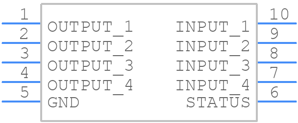 VNQ660SPTR-E - STMicroelectronics - PCB symbol