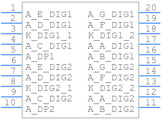 ACDC04-41SRWA-F01 - Kingbright - PCB symbol