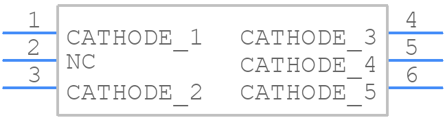 SP1001-05XTG - LITTELFUSE - PCB symbol