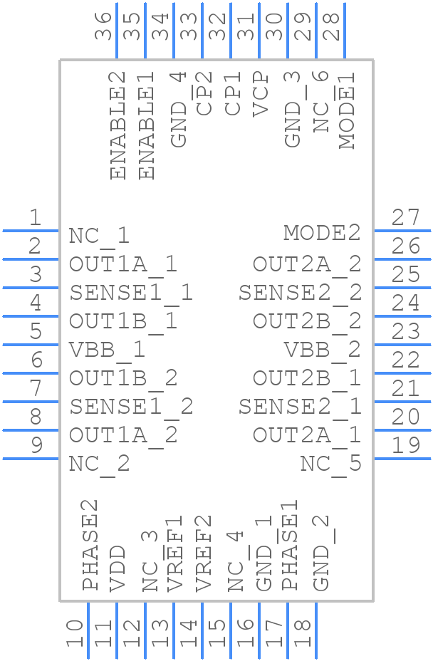 A3995SEV-T - Allegro Microsystems - PCB symbol
