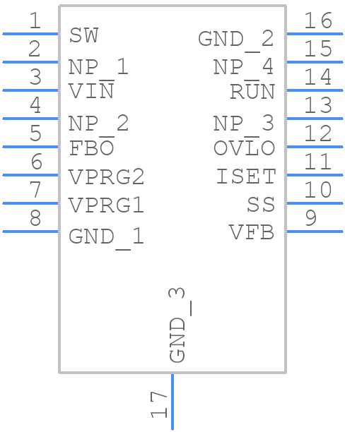 LTC3637EMSE#PBF - Analog Devices - PCB symbol