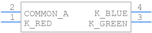 591-3501-833F - Dialight - PCB symbol