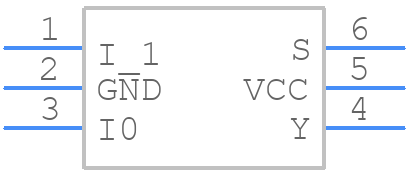 74LVC1G157GV,125 - Nexperia - PCB symbol