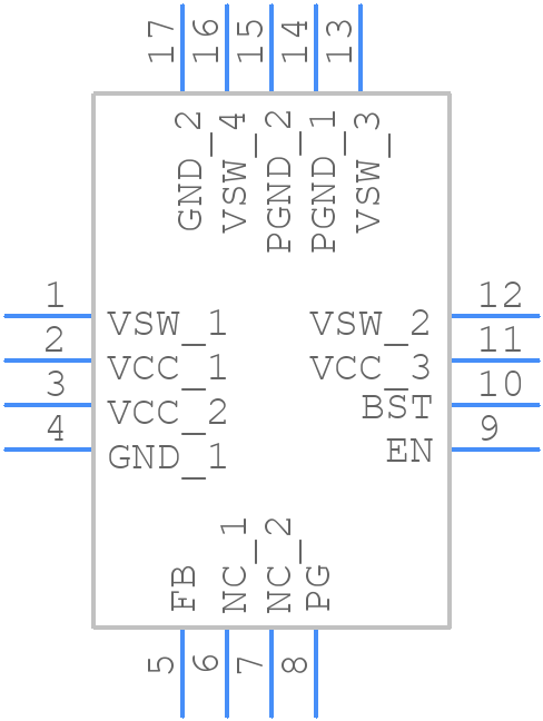 ZSPM4011AA1W50 - ZMDI - PCB symbol