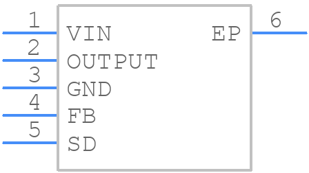 AP1507-D5-13 - Diodes Incorporated - PCB symbol