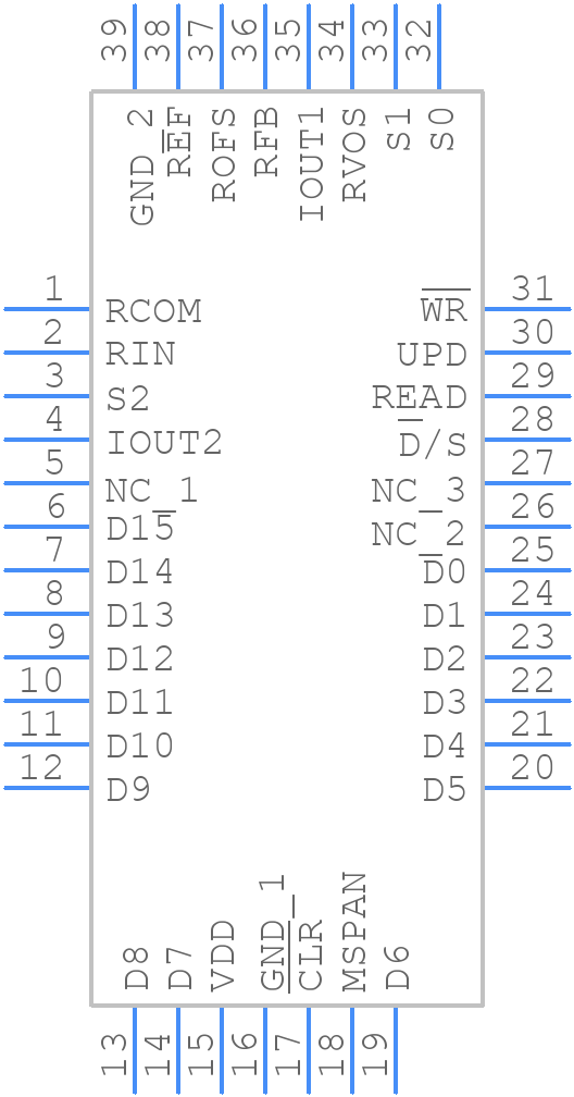 LTC2751BIUHF-16#PBF - Analog Devices - PCB symbol