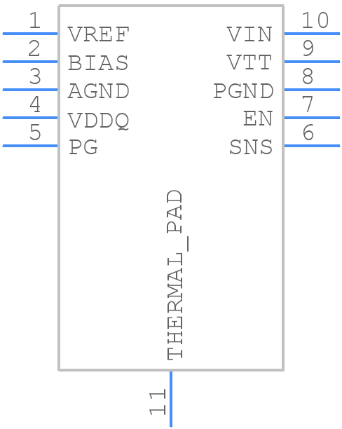 MIC5166YML-TR - Microchip - PCB symbol