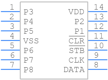 NJU3711D - Nisshinbo - PCB symbol