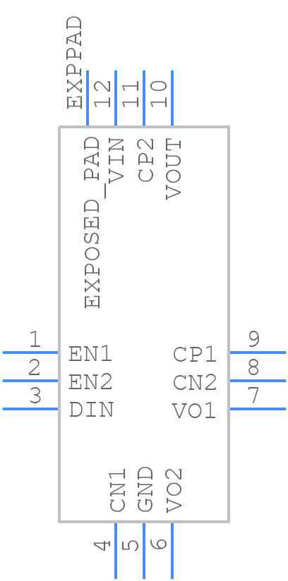 NJU72501MJE-TE2 - New Japan Radio - PCB symbol