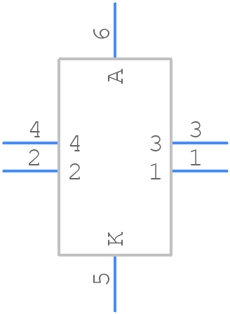 TL6275BA2PQSW - E-Switch - PCB symbol