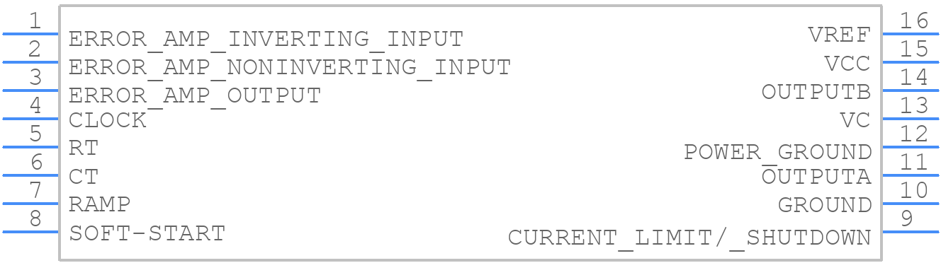 MC33025DWG - onsemi - PCB symbol