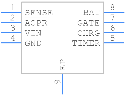 LTC4052EMS8E-4.2#TR - Analog Devices - PCB symbol