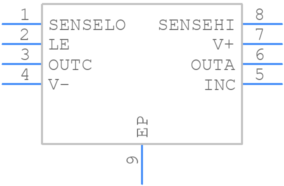 LT6118IDCB#TRMPBF - Analog Devices - PCB symbol