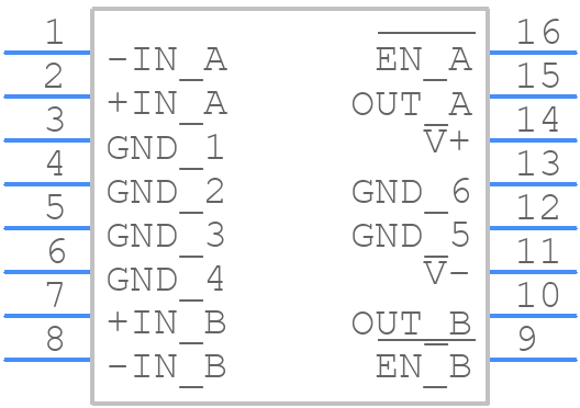 LT1399CS#PBF - Analog Devices - PCB symbol