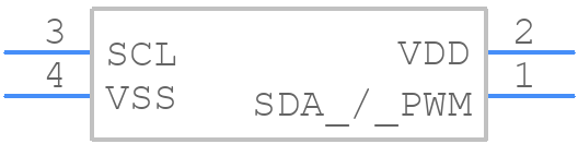 MLX90615SSG-DAA-000-SP - Melexis - PCB symbol