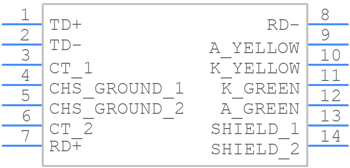 J1011F01PNL - Yageo Group - PCB symbol