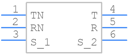 ACJS-MHOM - Amphenol - PCB symbol