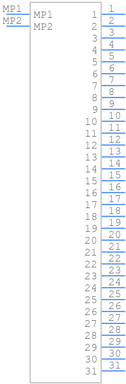 3-1734592-1 - TE Connectivity - PCB symbol