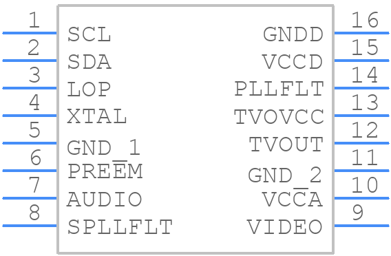 MC44BS373CAEF - Nexperia - PCB symbol