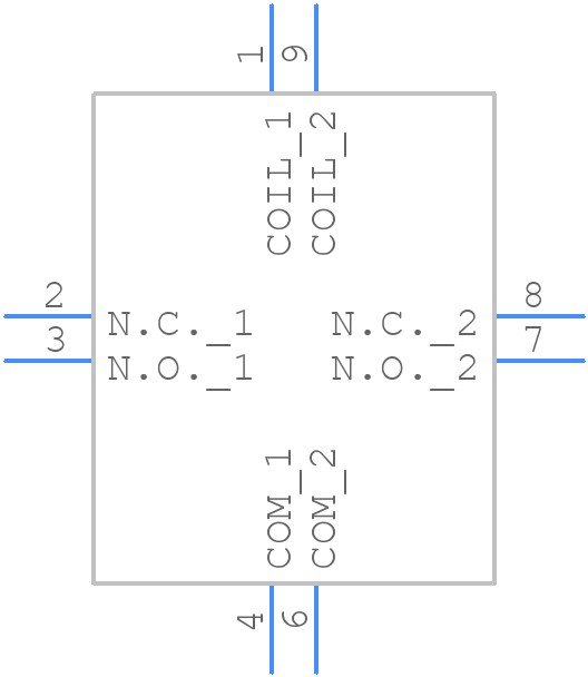 412H-5 - Teledyne Technologies - PCB symbol