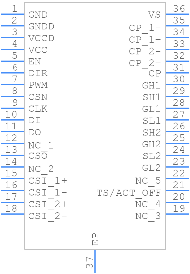 L99H02XPTR - STMicroelectronics - PCB symbol
