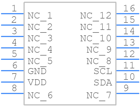 SM9543-005M-D-C-3-S - Silicon Microstructures, Inc. - PCB symbol