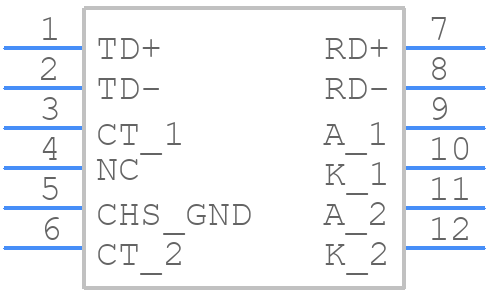 J1011F21PNL - Yageo Group - PCB symbol