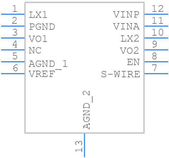 STOD02TPUR - STMicroelectronics - PCB symbol
