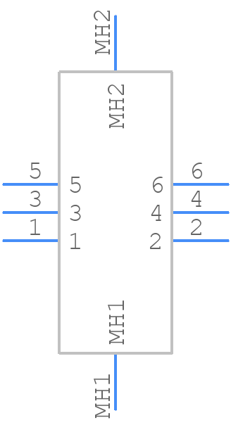 963357-5 - TE Connectivity - PCB symbol