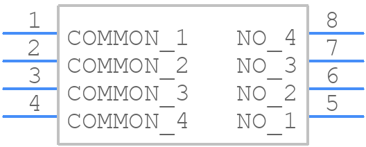 CFS-0400MC - Nidec Copal - PCB symbol