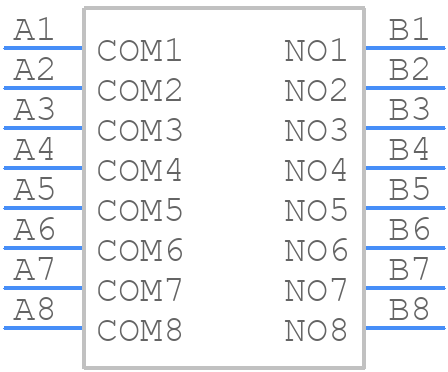 A6D-8103 - OMRON Electronics - PCB symbol