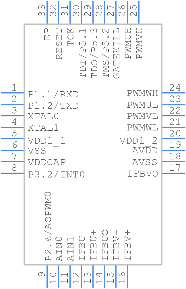 IRMCF183MTR - Infineon - PCB symbol