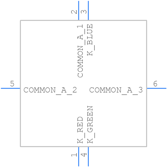 ASMT-QTB4-0AA02 - Avago Technologies - PCB symbol