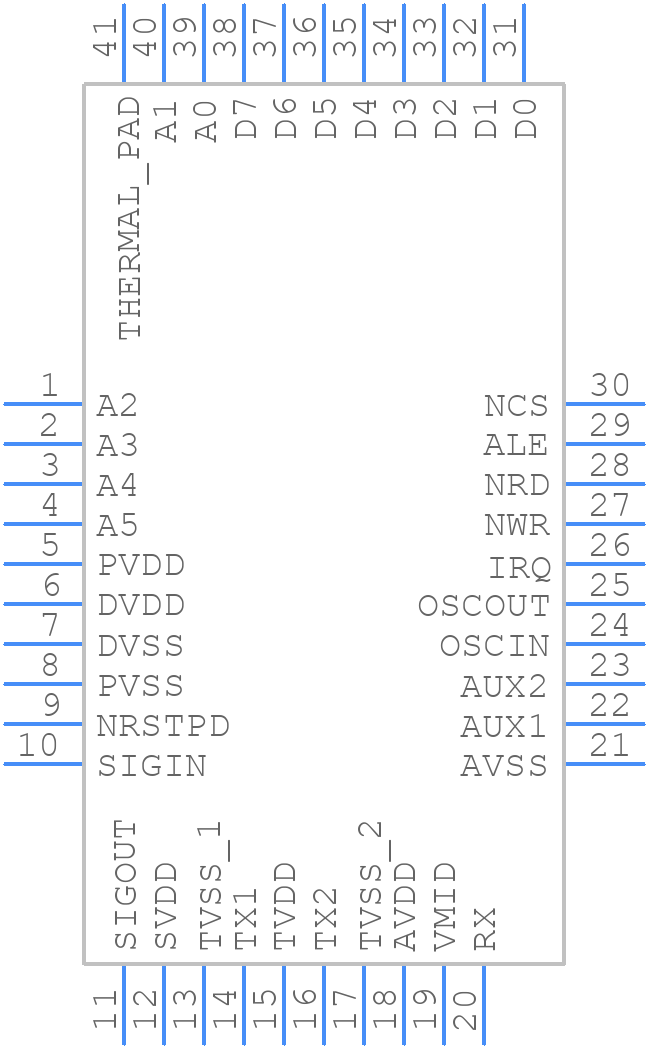 PN5120A0HN/C2,557 - NXP - PCB symbol